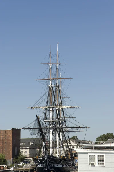 Historisches Kriegsschiff — Stockfoto