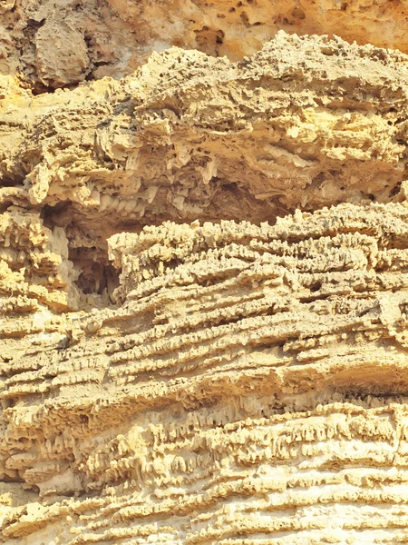 Camada de rocha textura close-up fundo . — Fotografia de Stock