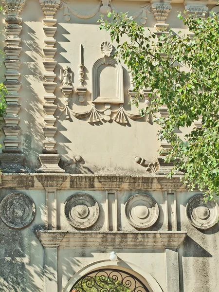 Facade of monastery St. Gerasimos in Kefalonia, Greece — Stock Photo, Image