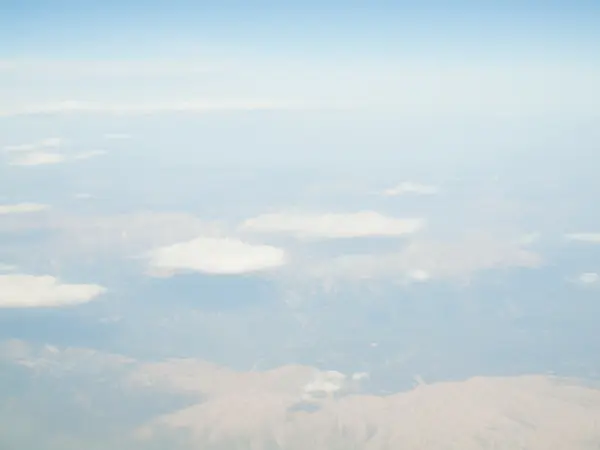 Widok na kefalonia z samolotu — Zdjęcie stockowe