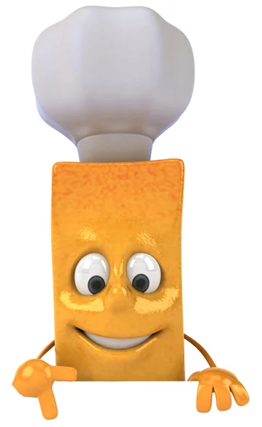 French fry chef — Stock Photo, Image