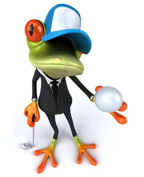 Biznes żaba — Zdjęcie stockowe