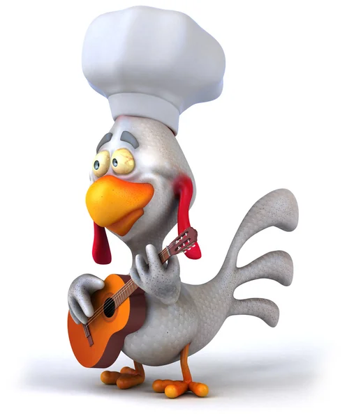 Fun chicken chef — Stock Photo, Image