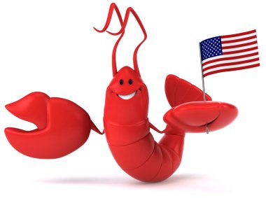 American lobster clipart