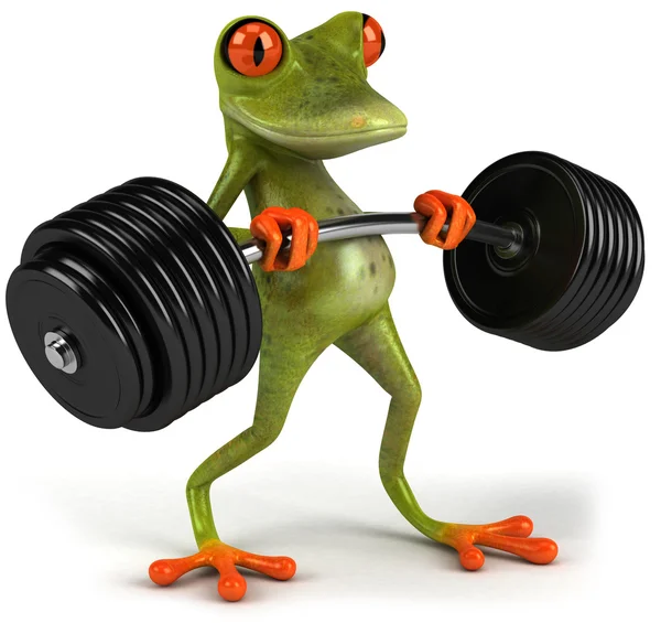 Strong frog — Stock Photo, Image