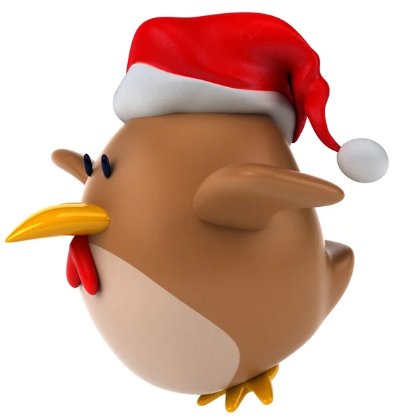 Santa kurczaka — Zdjęcie stockowe