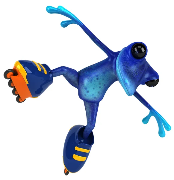 stock image Blue frog