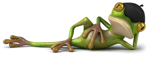 Francuska żaba — Zdjęcie stockowe
