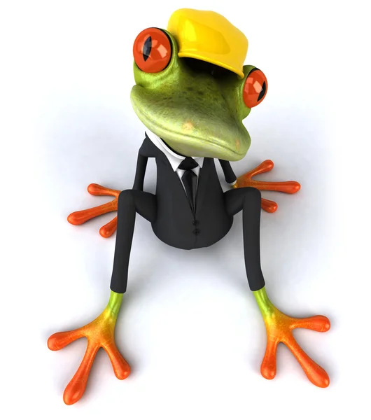 青蛙工人 — 图库照片