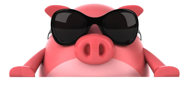 Cerdo divertido — Foto de Stock