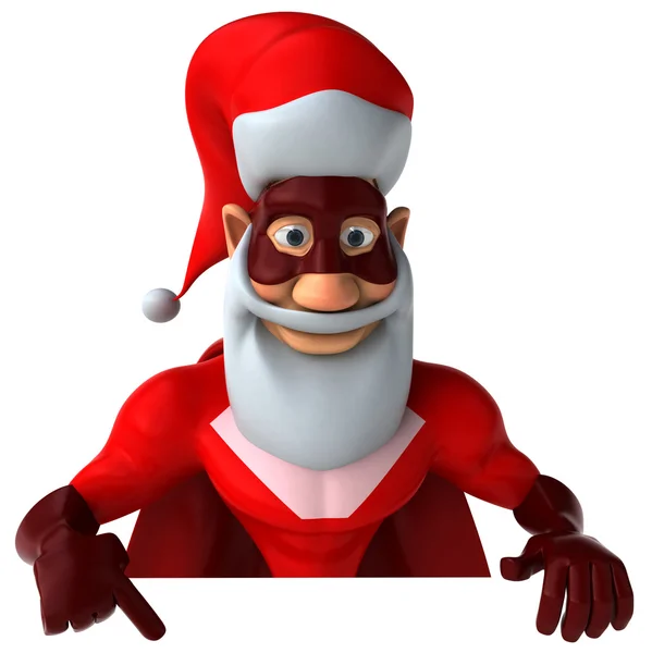 Super-Weihnachtsmann — Stockfoto