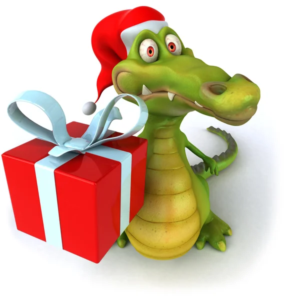Crocodile 3d illustration — Stock Photo, Image