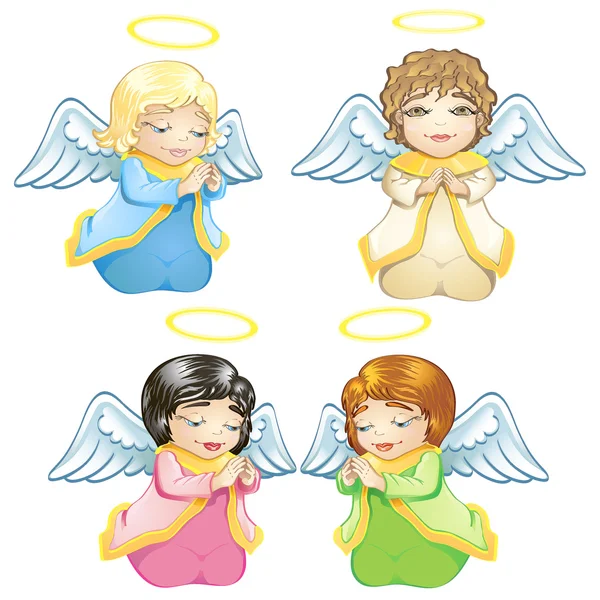 Pequenos anjos —  Vetores de Stock