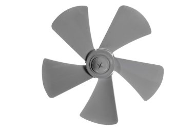 Beyaz arka plan üzerinde izole iimpeller fan