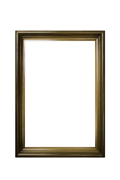 Wooden frame for pictures. — Stock Photo, Image