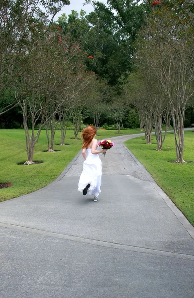 Runaway Bride — Stock Photo, Image