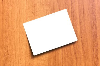 ahşap zemin üzerinde etiket Not