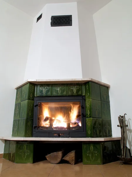 The fireplace — Stock Photo, Image