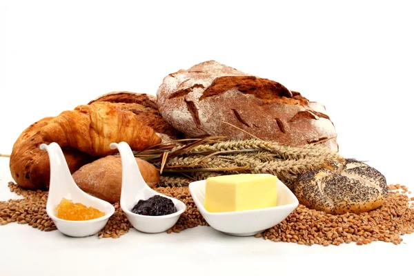 Brood en marmelade — Stockfoto