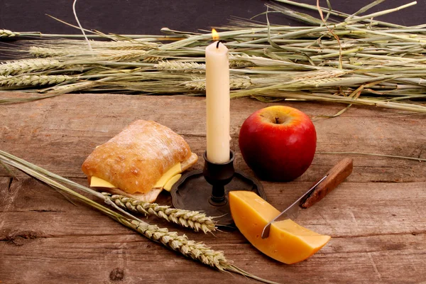 Pan y trigo — Foto de Stock