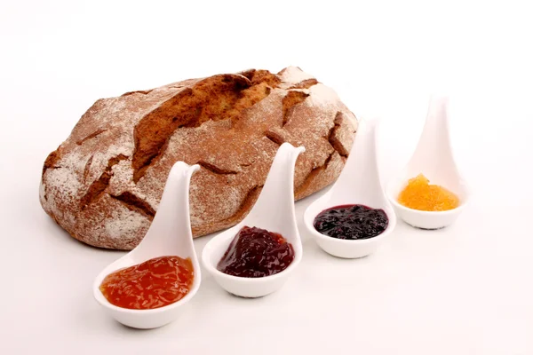 Pan y mermelada —  Fotos de Stock