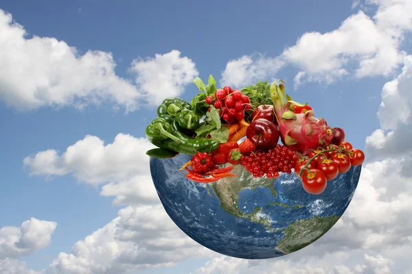 Earth as living source — Stock Photo, Image