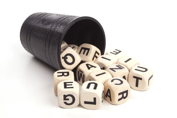 Character dices — Stock Photo, Image