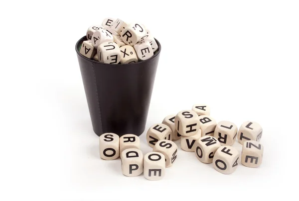 Character dices — Stock Photo, Image