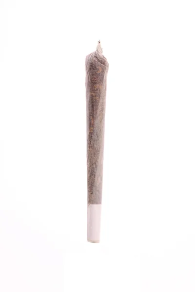 Marijuana Joint on white background — Stock Photo, Image