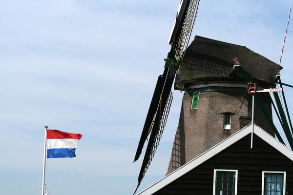 Zaanse schans 네덜란드 풍차 — 스톡 사진