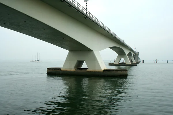 Zeeland bridge — Stock Photo, Image