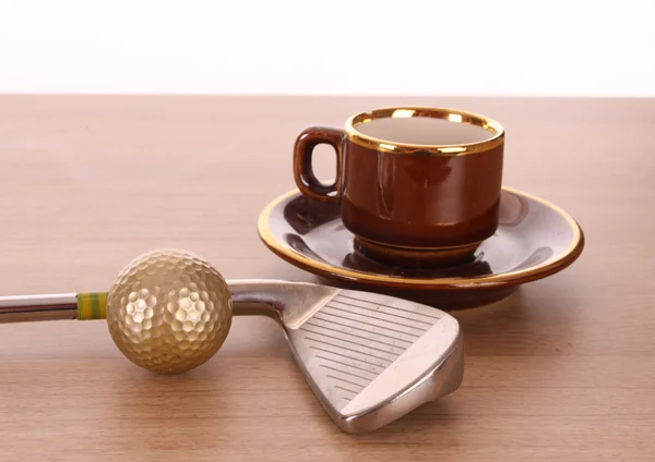 Kaffe golf — Stockfoto