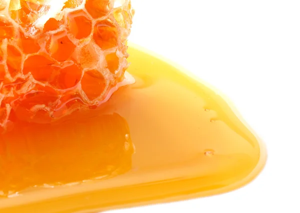 Honey spill — Stock Photo, Image