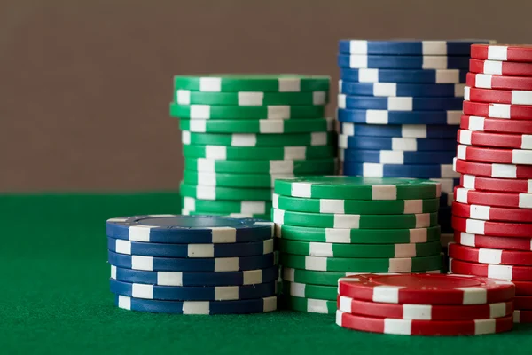 Chips di poker — Foto Stock
