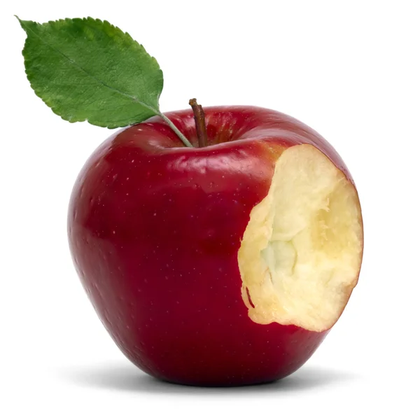 stock image Apple with bite