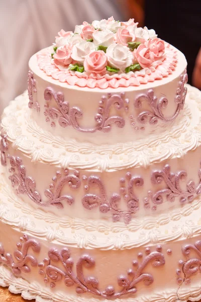 Torta de casamento — Fotografia de Stock
