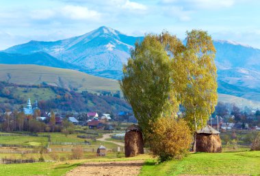 sonbahar dağ köyü ilçe sınırı