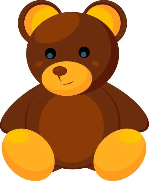 Plush bear — Stock Vector