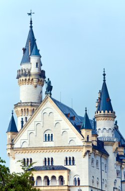 Neuschwanstein Castle in Germany clipart