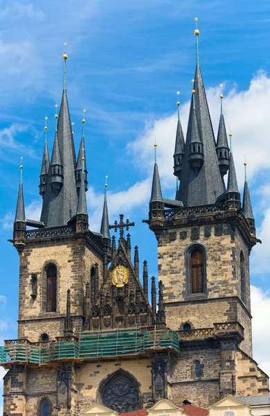 Храм Діви Марії перед tyn (Прага, Чеська Республіка) — стокове фото