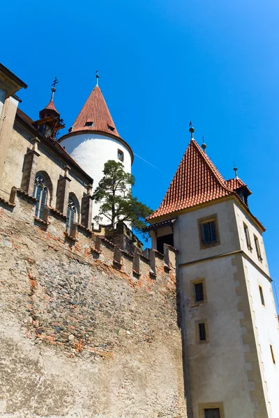チェコ共和国での落ち着いた滞在を楽しめました城 — ストック写真