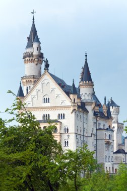 Almanya 'daki Neuschwanstein kalesi