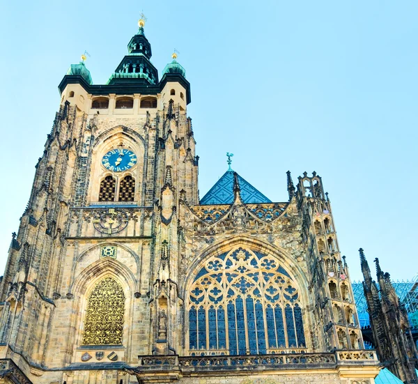 圣维特大教堂，布拉格，捷克共和国 — 图库照片