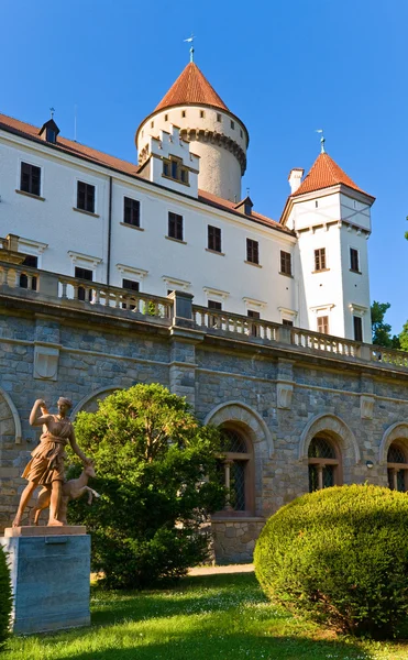 Konopiste Castle in Czech Republic — Stock Photo, Image