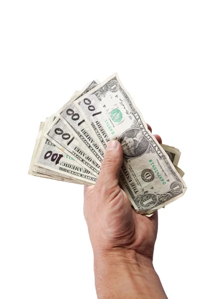 Fake one hundred dollar bills — Stock Photo, Image