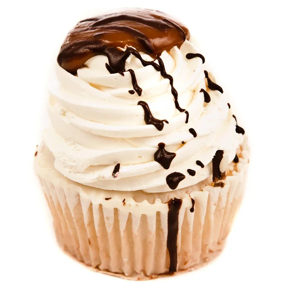 Caramel cupcake — Stock Photo, Image