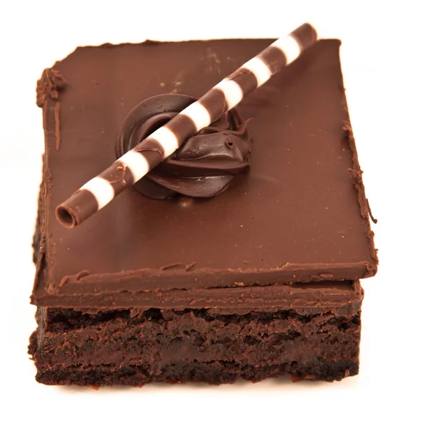 Brownie au chocolat — Photo