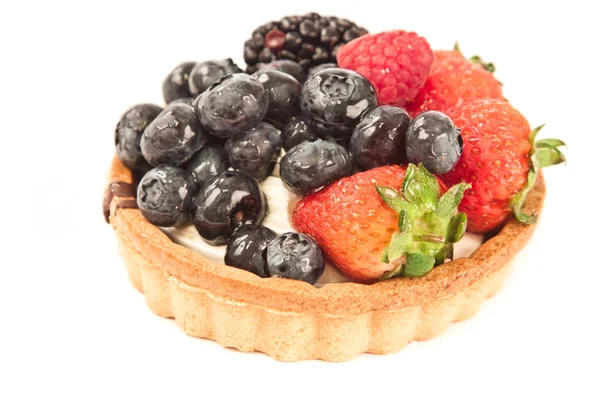 Berry koláč, dort ovoce — Stock fotografie