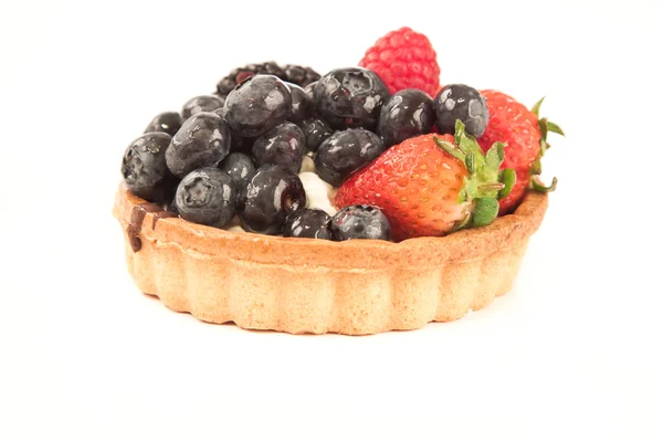 Berry koláč, dort ovoce — Stock fotografie