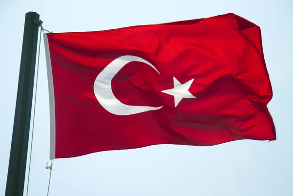 stock image Turkish flag